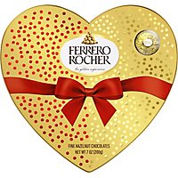 Ferrero Rocher Heart Fine Hazelnut Chocolate 16 Count - 7 Oz - Image 2