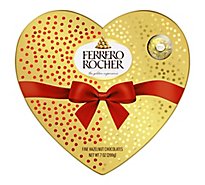 Ferrero Rocher Heart Fine Hazelnut Chocolate 16 Count - 7 Oz