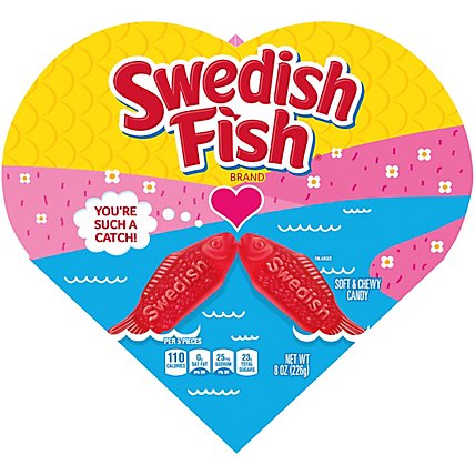 Swedish Fish Big Heart - 8 OZ - Image 1