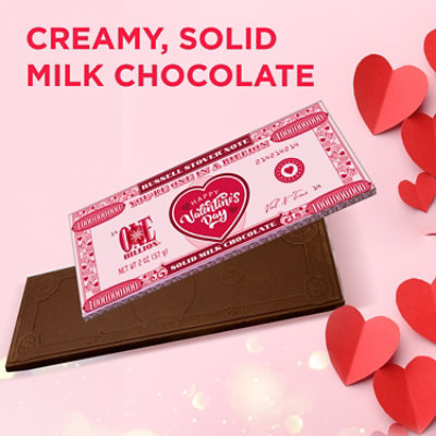 Russell Stover Valentines Day One In A Billion Solid Milk Chocolate Bar - 2 Oz - Image 4