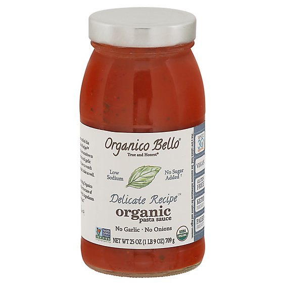 Organico Bello Organic Pasta Sauce - 25 Oz