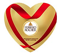Ferrero Rocher Heart Fine Hazelnut Chocolate 10 Count - 4.4 Oz