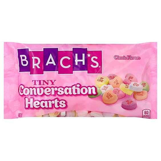 Brachs Sm Conv Hearts - 8 OZ