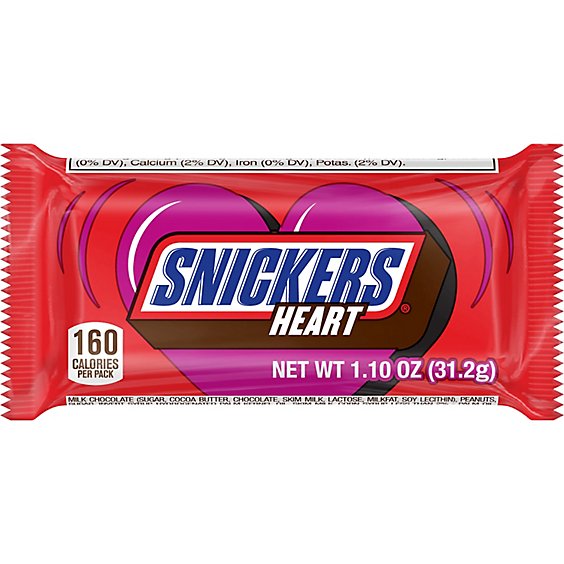 Snickers Heart Valentine - 1.1 OZ