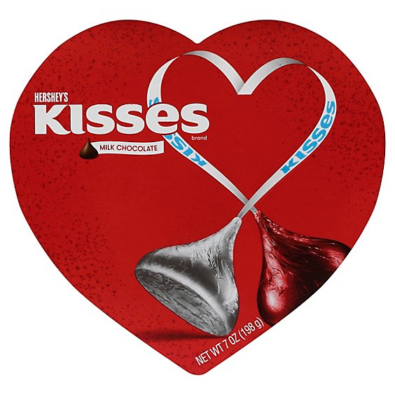 Hersheys Kisses Heart Box - 7 OZ