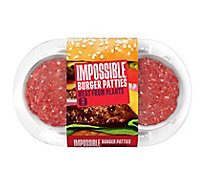Impossible Foods Burger Patties Made From Plants 2 Count - 8 Oz.