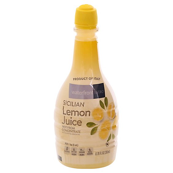 Waterfront Bistro Lemon Juice Sicilian - 6.67 FZ