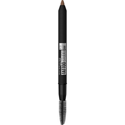 Maybelline Tattoo Studio Up to 36HR Sharpenable Brow Pencil Makeup Soft Brown - 0.03 Oz - Image 1