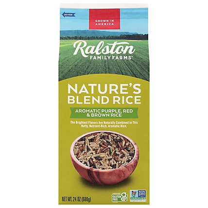 Ralston Family Farms Rice Natures Blend - 24 OZ - Image 3