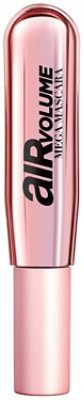 L'Oreal Paris Air Mega Volumizing Lightweight Blackest Black Washable Mascara - 0.3 Oz - Image 1