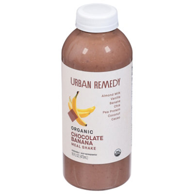 Urban Remedy Organic Chocolate Banana Meal Replacement Smoothie - 16 OZ -  Safeway