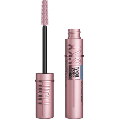 Maybelline Lash Sensational Sky High Waterproof Mascara Makeup Very Black - 0.2 Fl. Oz. - Image 3