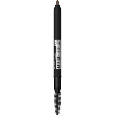 Maybelline Tattoo Studio Up to 36HR Sharpenable Brow Pencil Makeup Deep Brown - 0.03 Oz - Image 1