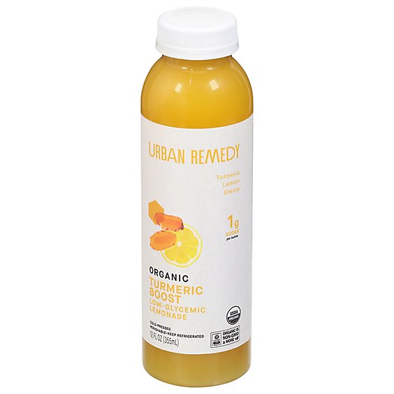 Urban Remedy Organic Turmeric Boost Lemonade - 12 OZ