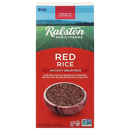 Ralston Family Farms Rice Whole Grain Red - 16 Oz - Image 1