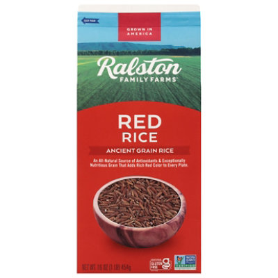 Ralston Family Farms Rice Whole Grain Red - 16 Oz