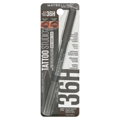 1h21 Tattoo Studio Brow Pencil Black Brown - EA - Image 1