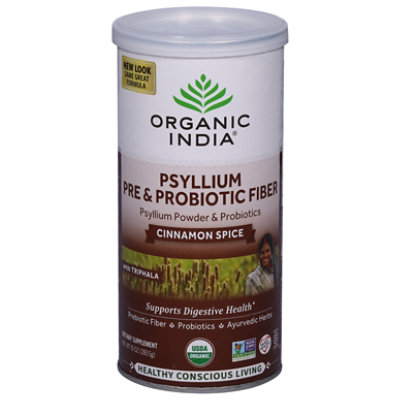 Organic India Psyllium Preprobiotic Cnn - 10 OZ - Image 3