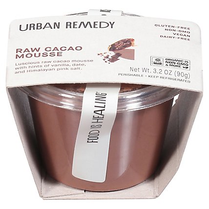 Urban Remedy Organic Raw Cacao Mousse - 4.1 OZ - Image 1