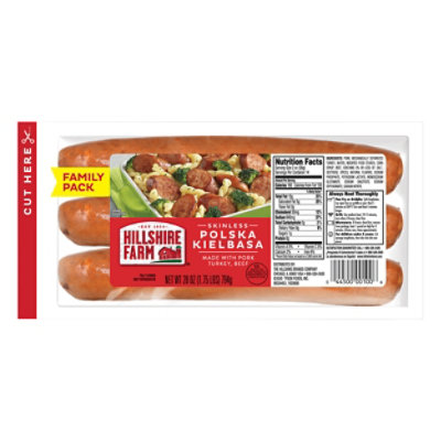 Hillshire Farms Skinless Polska Kielbasa Sausage - 28 OZ