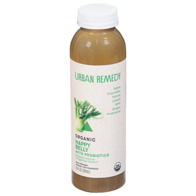 Urban Remedy Organic Happy Belly With Probiotics Cold Pressed Juice - 12 OZ - Image 3