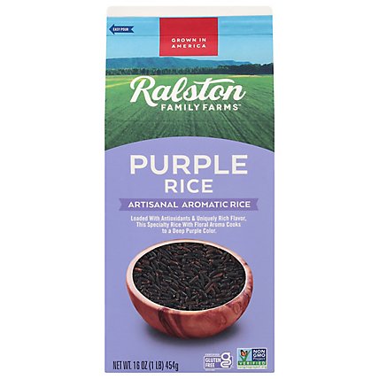 Ralston Family Farms Rice Whole Grain Purple - 16 Oz - Image 3