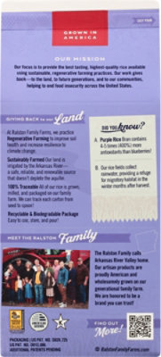 Ralston Family Farms Rice Whole Grain Purple - 16 Oz - Image 6