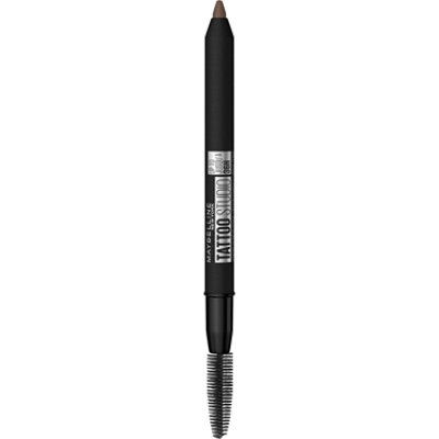 Maybelline Tattoo Studio Up to 36HR Sharpenable Brow Pencil Makeup Medium Brown - 0.03 Oz - Image 1