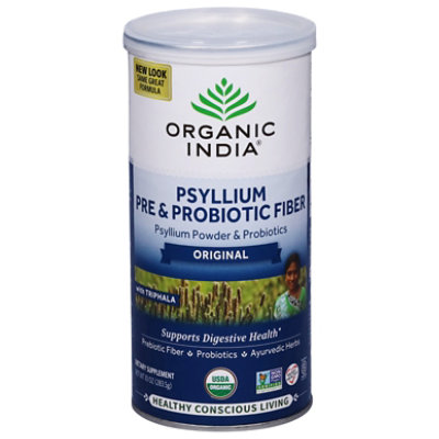 Organic India Psyllium Preprobiotic Fib - 10 OZ - Image 3