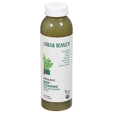 Urban Remedy Organic Deep Cleaning Cold Pressed Juice - 12 OZ - Image 1