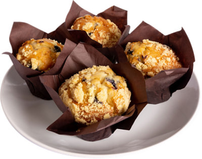 Blueberry Muffins - 4 Count - Image 1