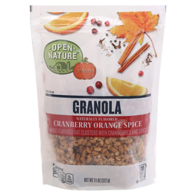 Open Nature Seasons Granola Cran Orange Spice - 11 OZ - Image 4