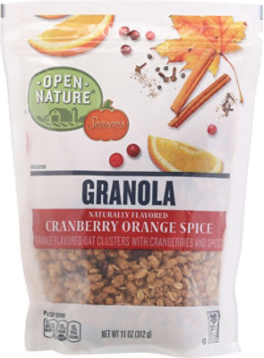 Open Nature Seasons Granola Cran Orange Spice - 11 OZ - Image 2