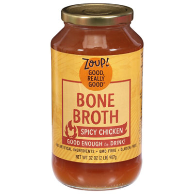 Zoup Good Really Bone Broth Spicy Chkn - 32 OZ - Image 3