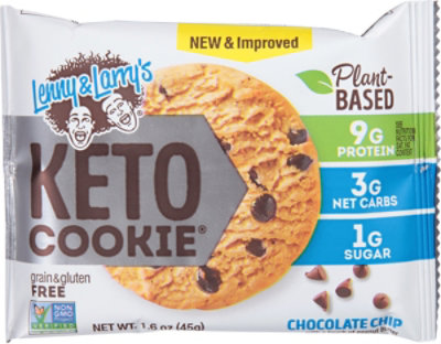 Lenny And Larrys Chocolate Chip Keto Cookie - 1.6 OZ - Image 2
