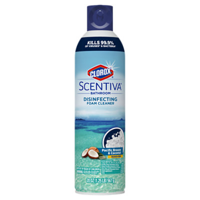 Clorox Pacific Breeze & Coconut Scentiva Bathroom Foam Cleaner