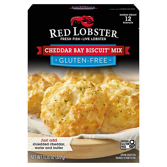 Red Lobster Gluten Free Cheddar Bay Biscuit Mix - 11.36 Oz