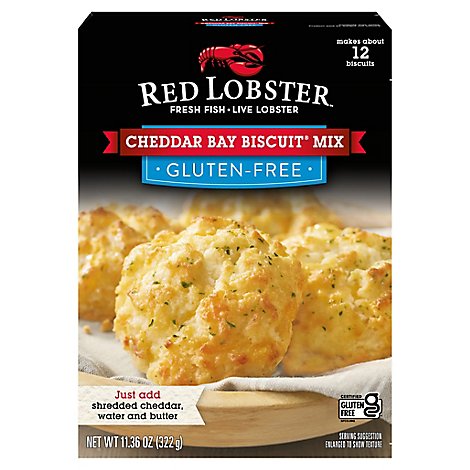 Red Lobster Gluten Free Cheddar Bay Biscuit Mix - 11.36 OZ