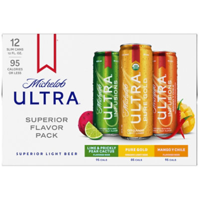 Michelob Ultra Organic Beer Variety Pack Cans - 12-12 Fl. Oz. - Image 4