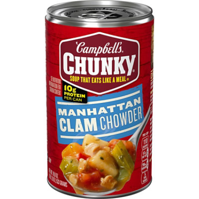 Campbell's Chunky Manhattan Clam Chowder - 18.8 Oz - Image 1