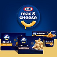 Kraft Deluxe White Cheddar & Cracked Black Peppercorn Macaroni & Cheese Dinner Box - 11.9 Oz - Image 9