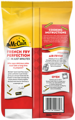McCain Quick Cook Crinkle Fries - 20 Oz - Image 2