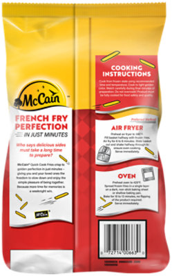 McCain Quick Cook Straight Cut French Fries - 20 Oz - Image 7