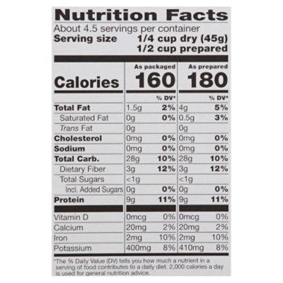 O Organics Organic Pasta Risoni Legume Original - 7 Oz - Image 4