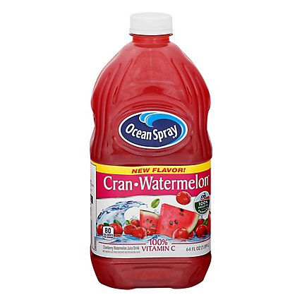 Ocean Spray Cranberry Watermelon Juice - 64 FZ - Image 3