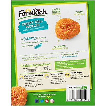 Farm Rich Crispy Dill Pickles - 20 OZ - Image 6