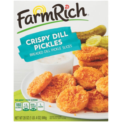 Farm Rich Crispy Dill Pickles - 20 OZ - tomthumb