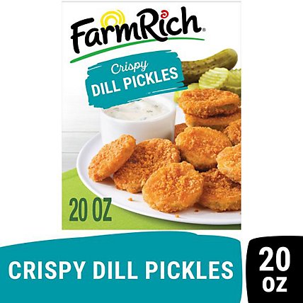 Farm Rich Crispy Dill Pickles - 20 OZ - Image 1