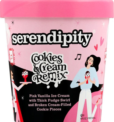 Serendipity Ice Cream Cookies N Cream Remix - 16 Fl. Oz. - Image 2