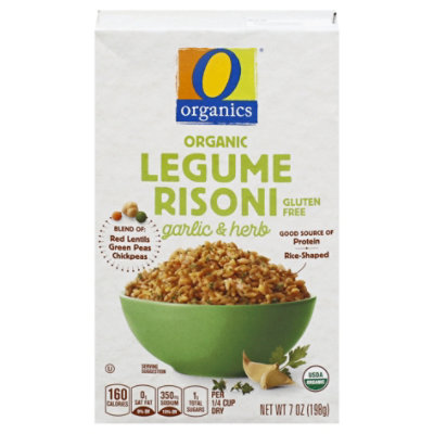 O Organics Legume Risoni Garlic & Herb - 7 OZ - Image 3